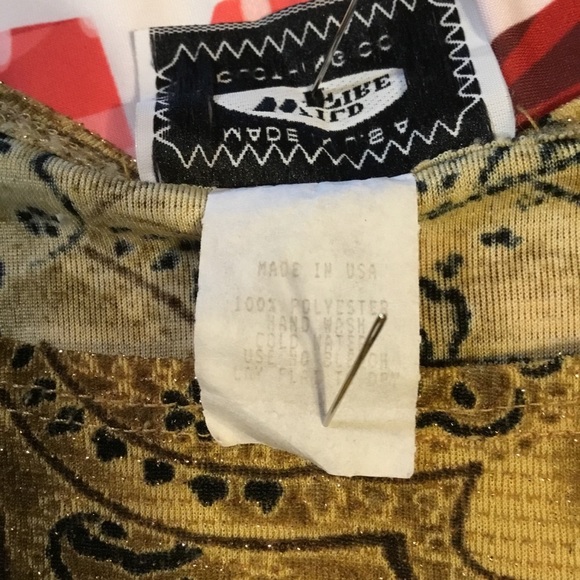 Wild Fire Tan Black Metallic Sleeveless Top - Picture 5 of 5